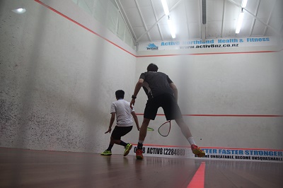 Resized Matthew Lucente vs Finn Trimble  - AON NZ Junior Open - Quarter Finals