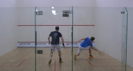 Resized Senior Nationals - Quarter Finals - Campbell Grayson (Left) vs Michael Sunderland (Right)